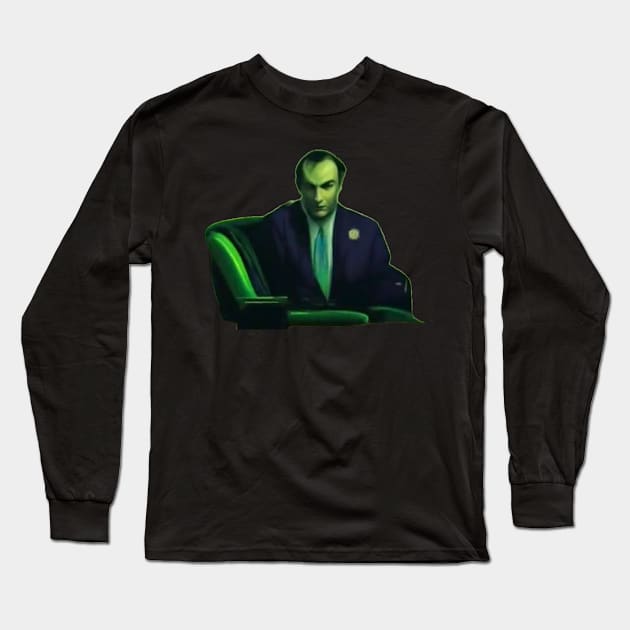 Ai Secret Invasion Long Sleeve T-Shirt by Elvira Khan